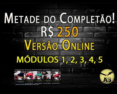 Metade do Curso Completão! Módulos 1,2,3,4,5